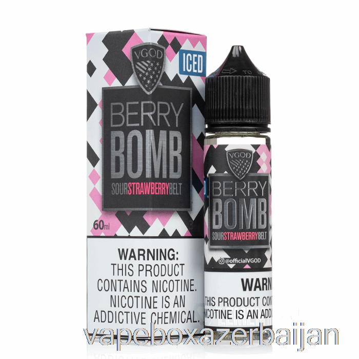 Vape Azerbaijan Iced Berry Bomb - VGOD E-Liquid - 60mL 0mg